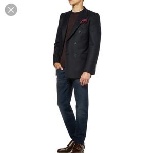 Yves saint Laurent black wool blazer